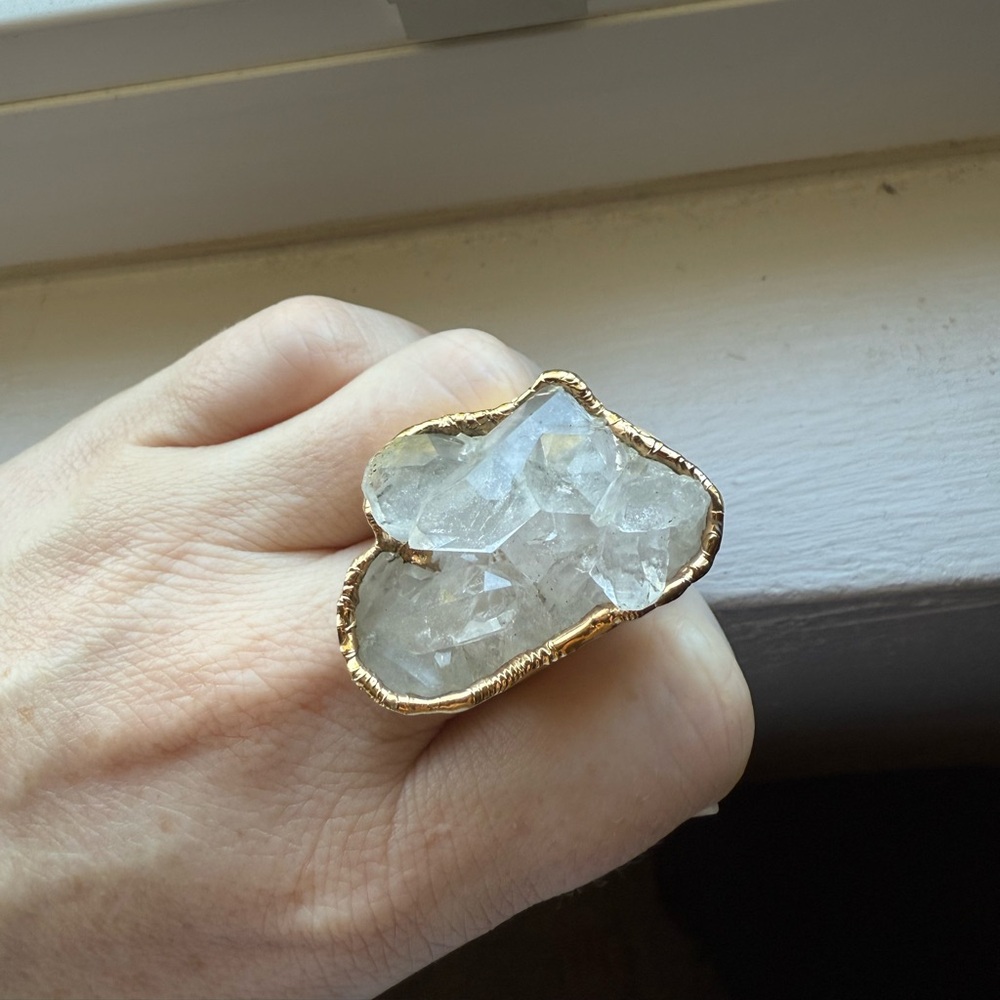 Love Tatum Quartz Cluster Ring